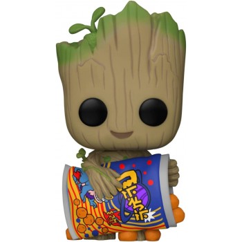 Groot  with  Cheese  Puffs...