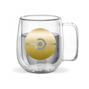 Tazza  Vetro  Pokeball   -...