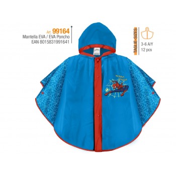 Poncho  Pioggia  Spiderman...