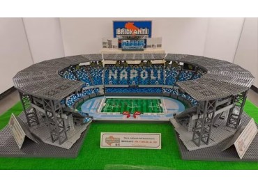 Lo stadio Maradona fatto di Lego presentato da Leonetti Giocattoli!